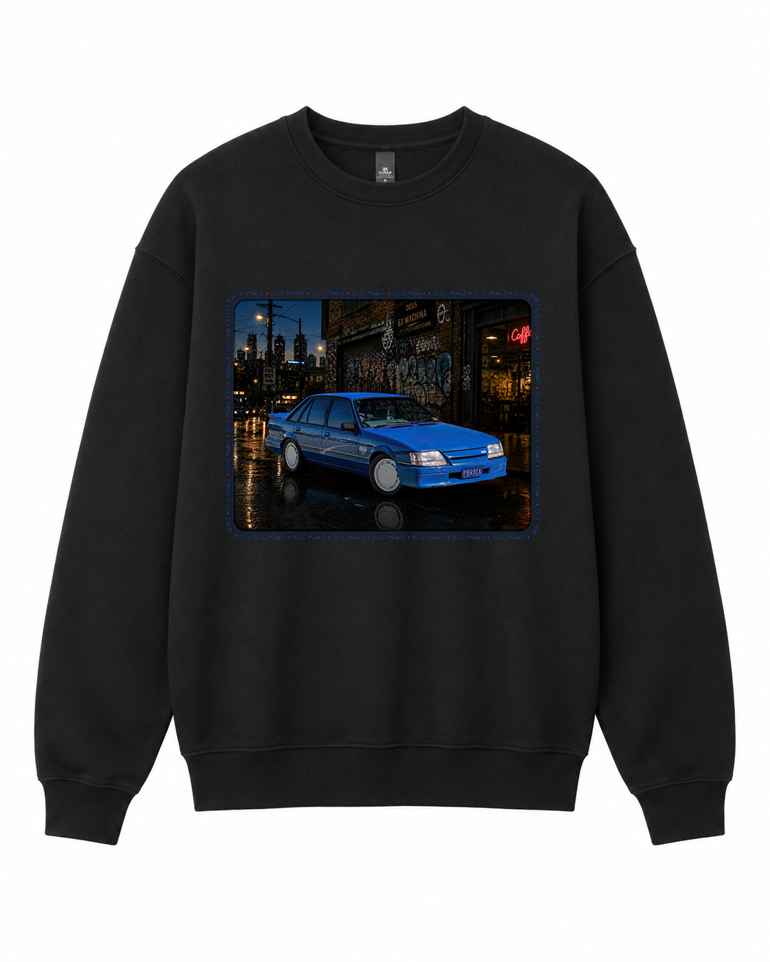 BDG Crew Neck Sweatshirt  - Holden VK SS Blue Meanie