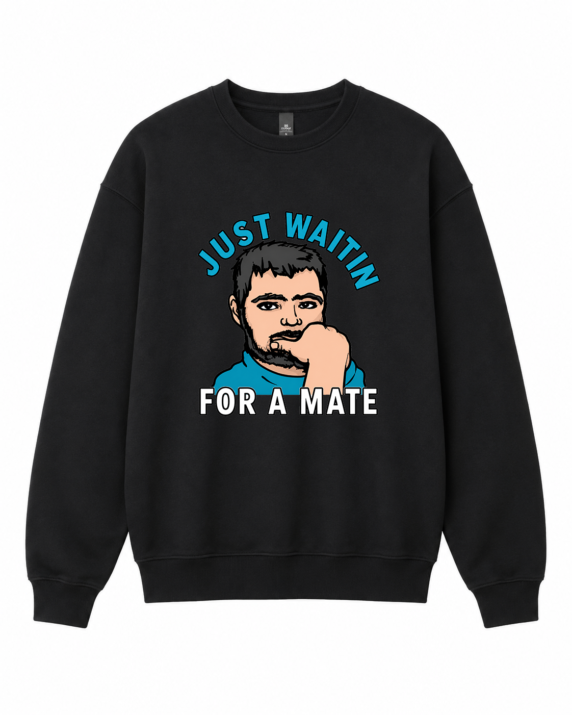 BDG Crew Neck Sweatshirt  -  Just Waiting for a Mate 2