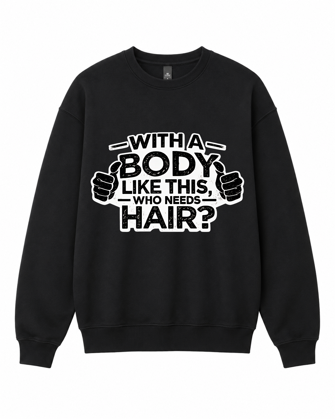 BDG Crew Neck Sweatshirt  -  With a Body Like This