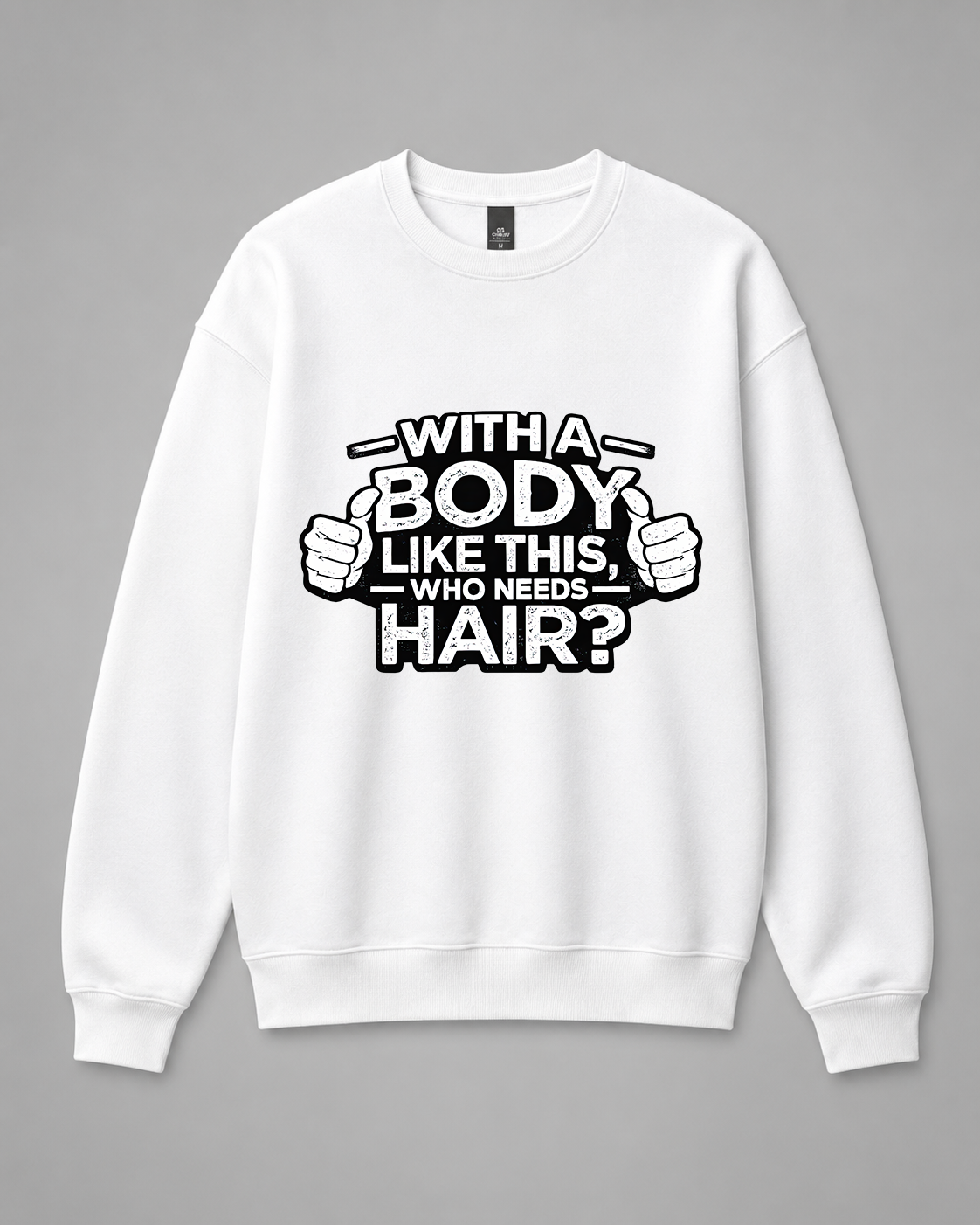 BDG Crew Neck Sweatshirt  -  With a Body Like This