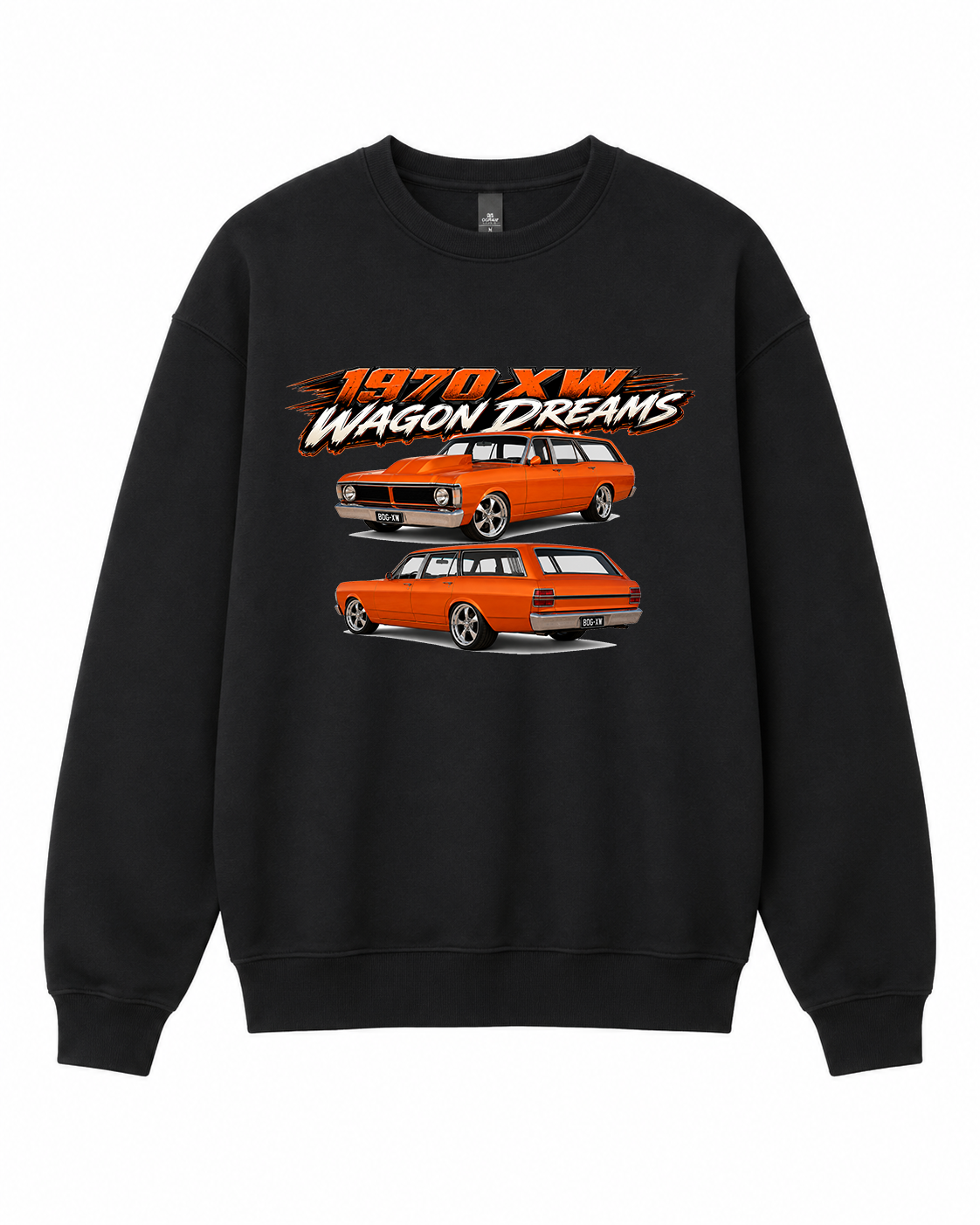 BDG Crew Neck Sweatshirt  -  Ford 1970 XW Wagon Dreams