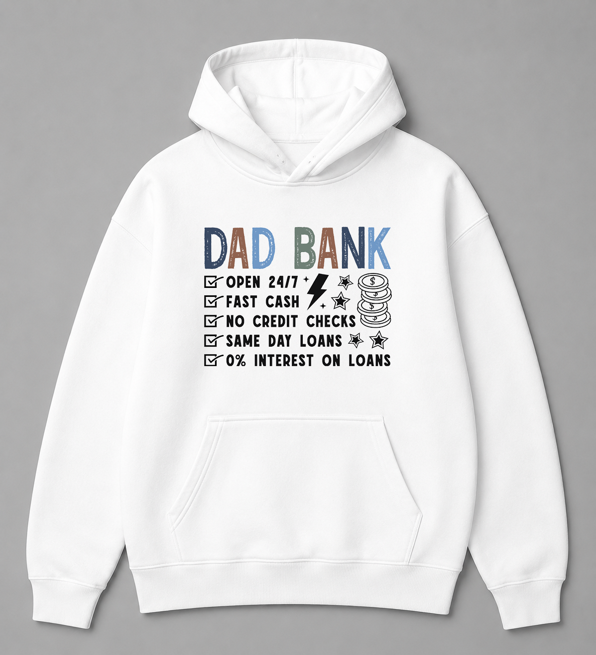 BDG Graphic Hoodie - Dad Bank