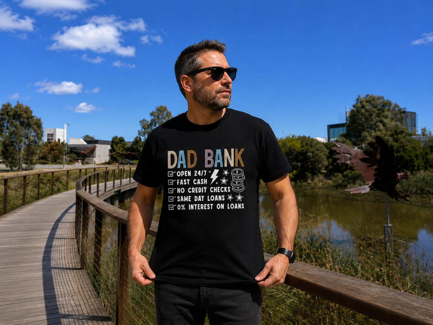 BDG Graphic T-Shirt - Dad Bank