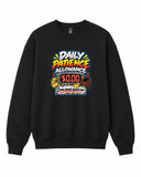 Daily Patience Allowance Graphic Crewneck Sweatshirt - Built Different Goods