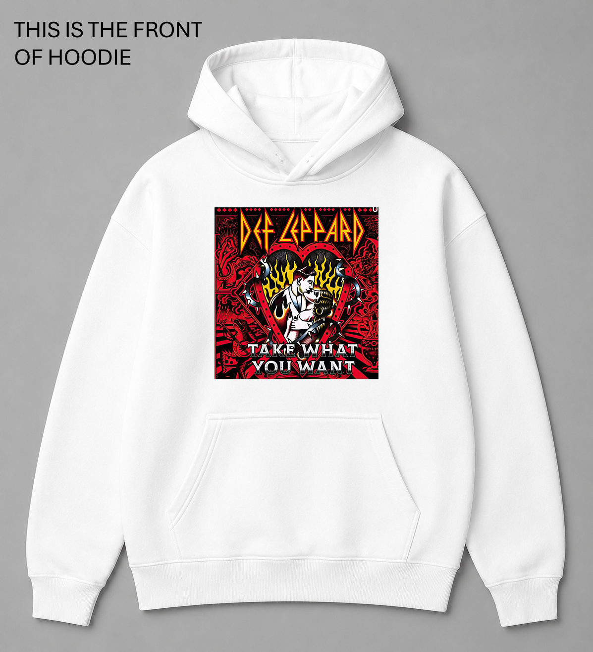 BDG Graphic Hoodie - Def Leppard
