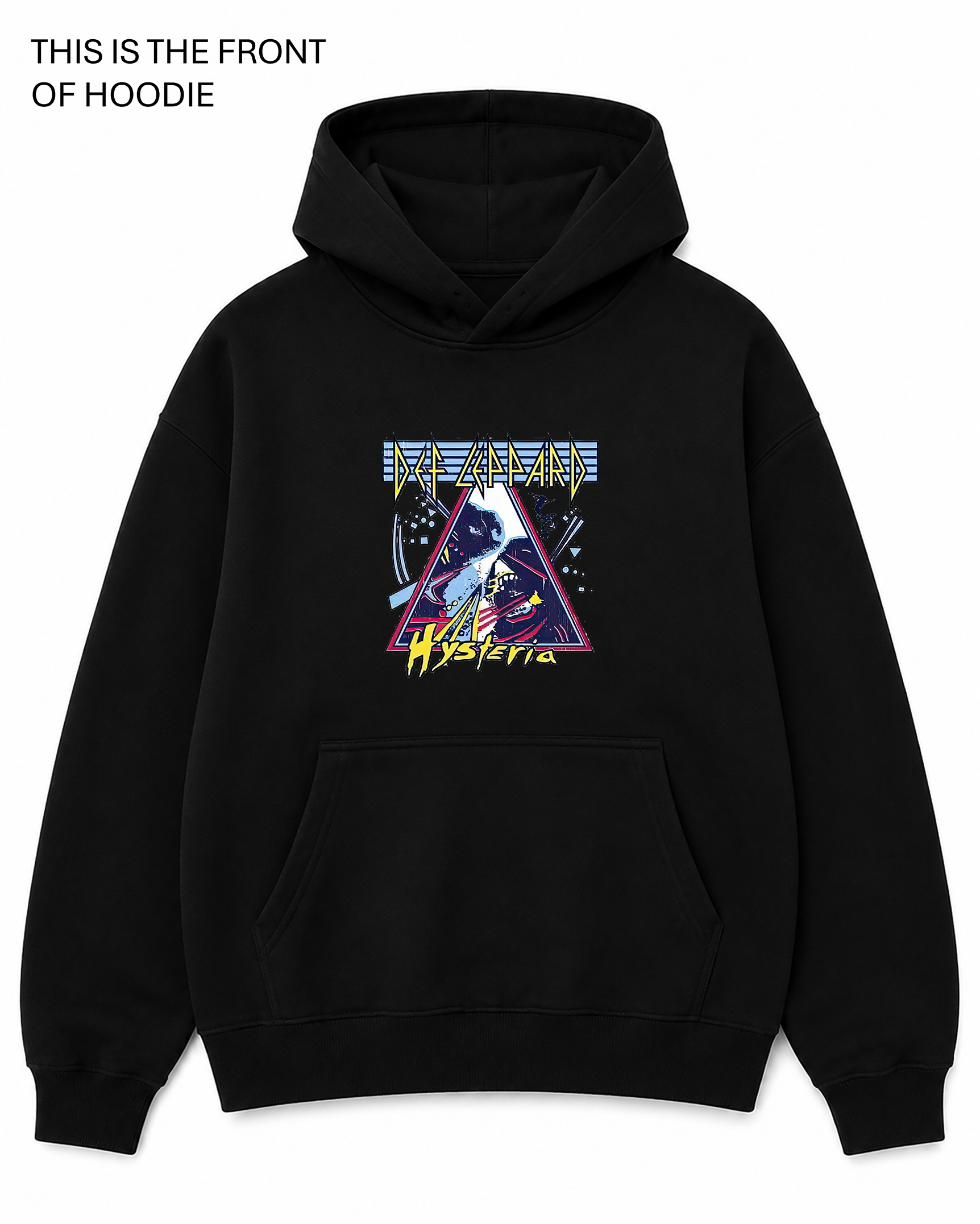 BDG Graphic Hoodie - Def Leppard - Hysteria