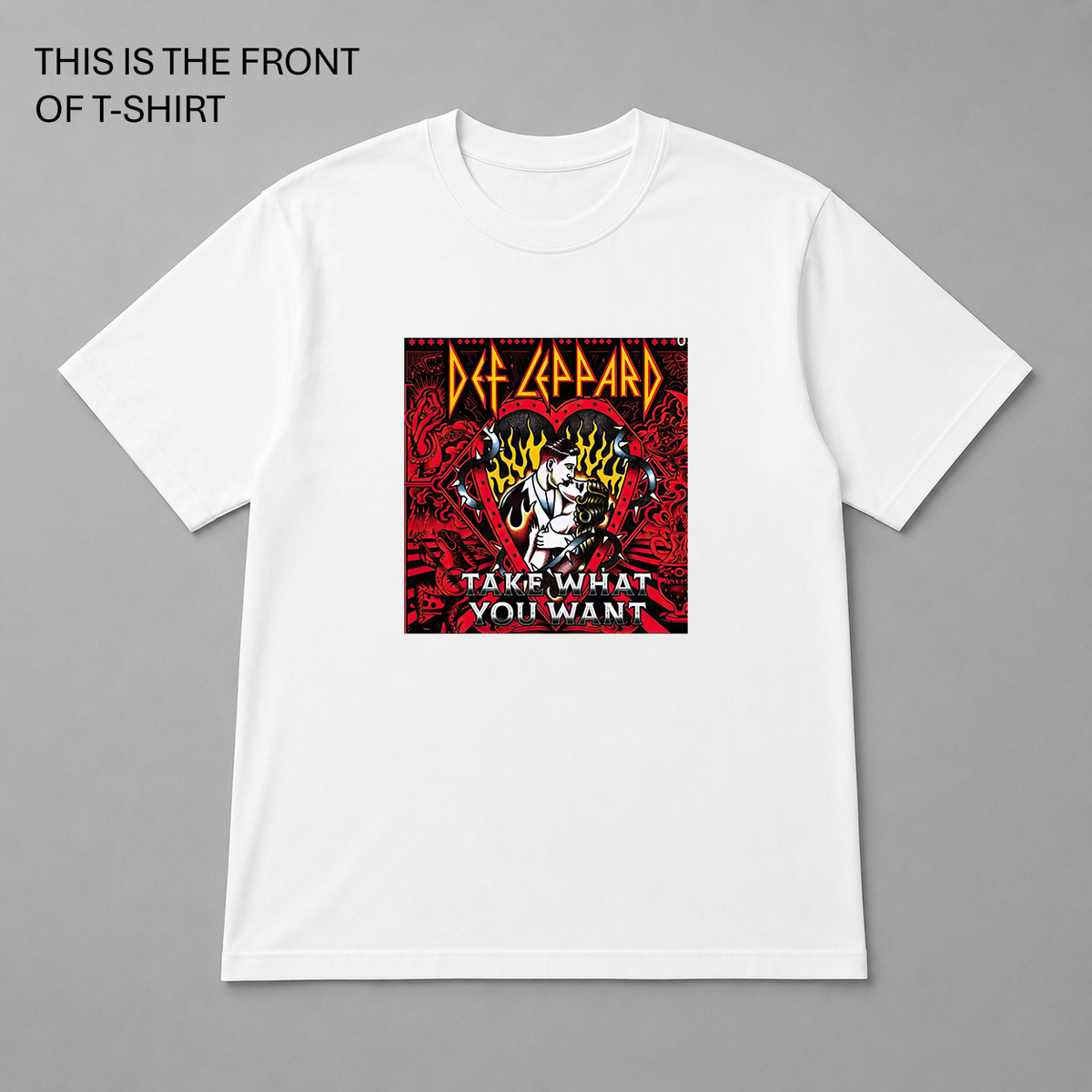 BDG Graphic T-Shirt - Def Leppard