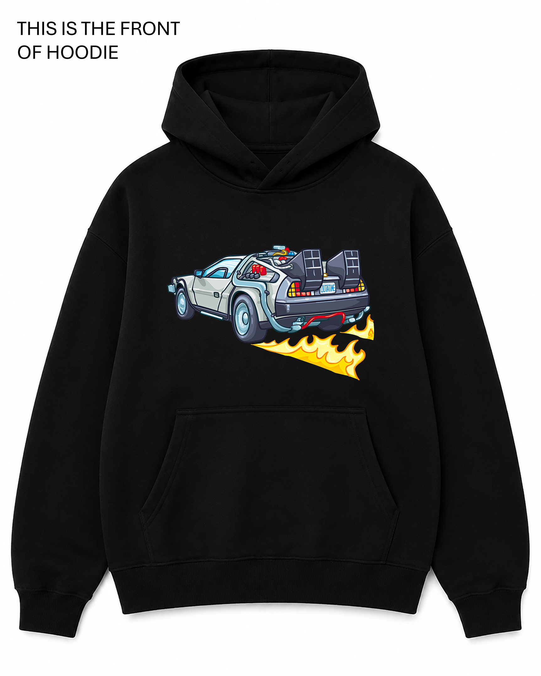 BDG Graphic Hoodie - Delorean