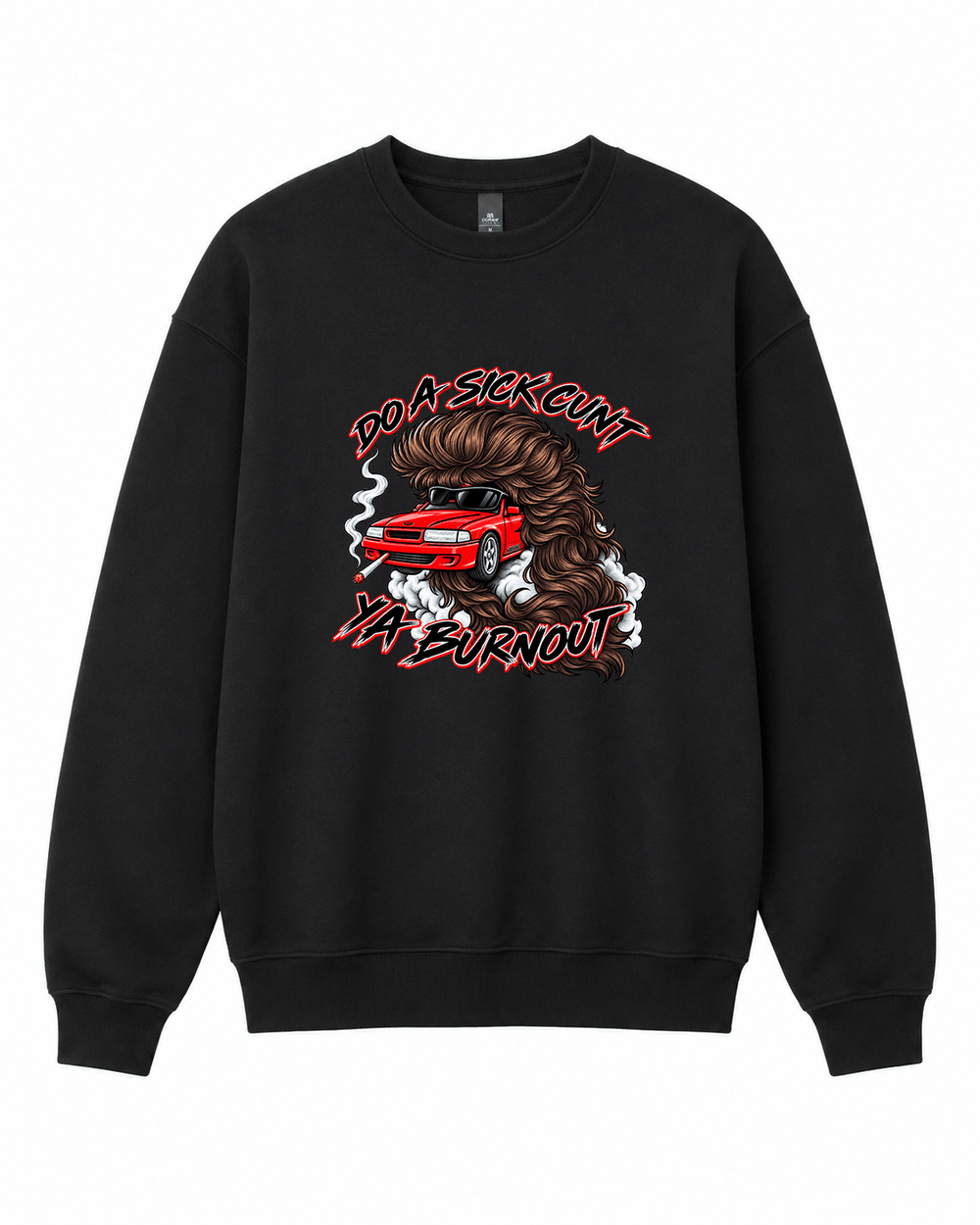 Do a Burnout Crewneck Sweatshirt - Built Different Goods