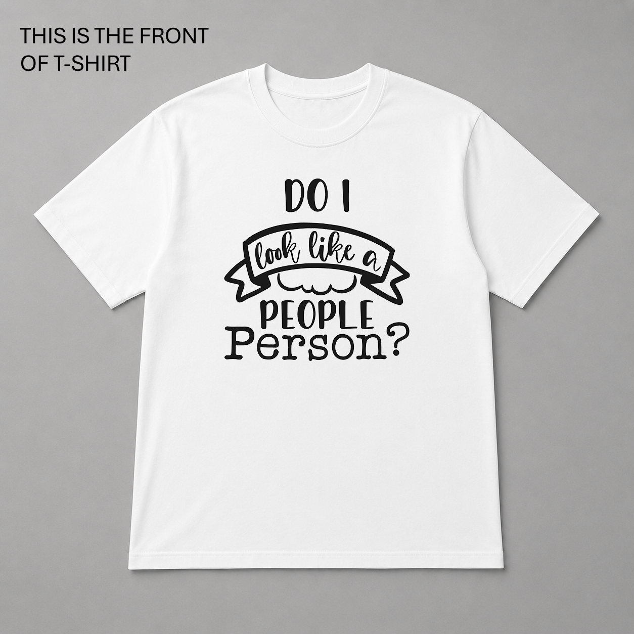 BDG Graphic T-Shirt - Do i look like a People Person?