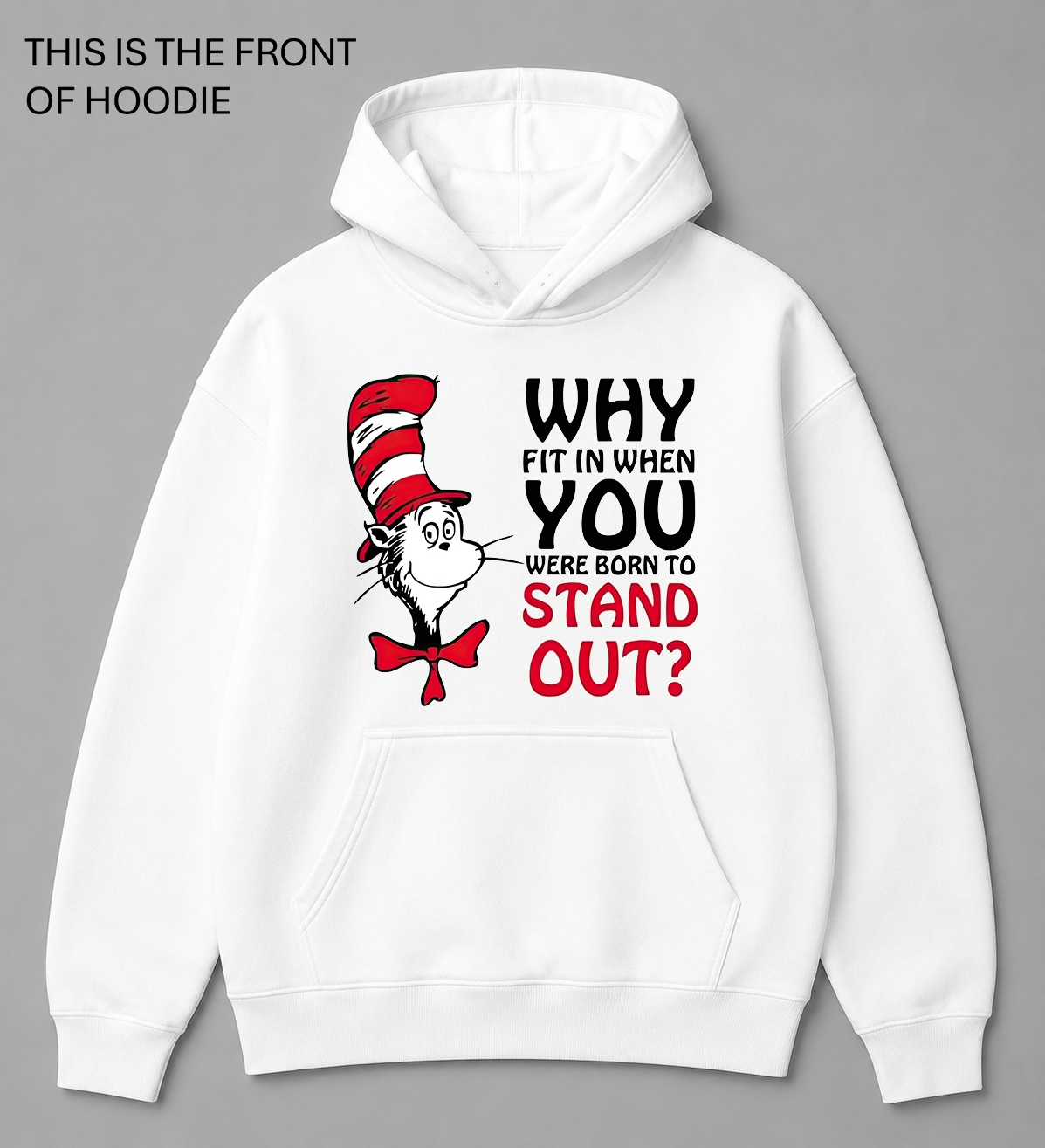 BDG Graphic Hoodie - Dr Seuss