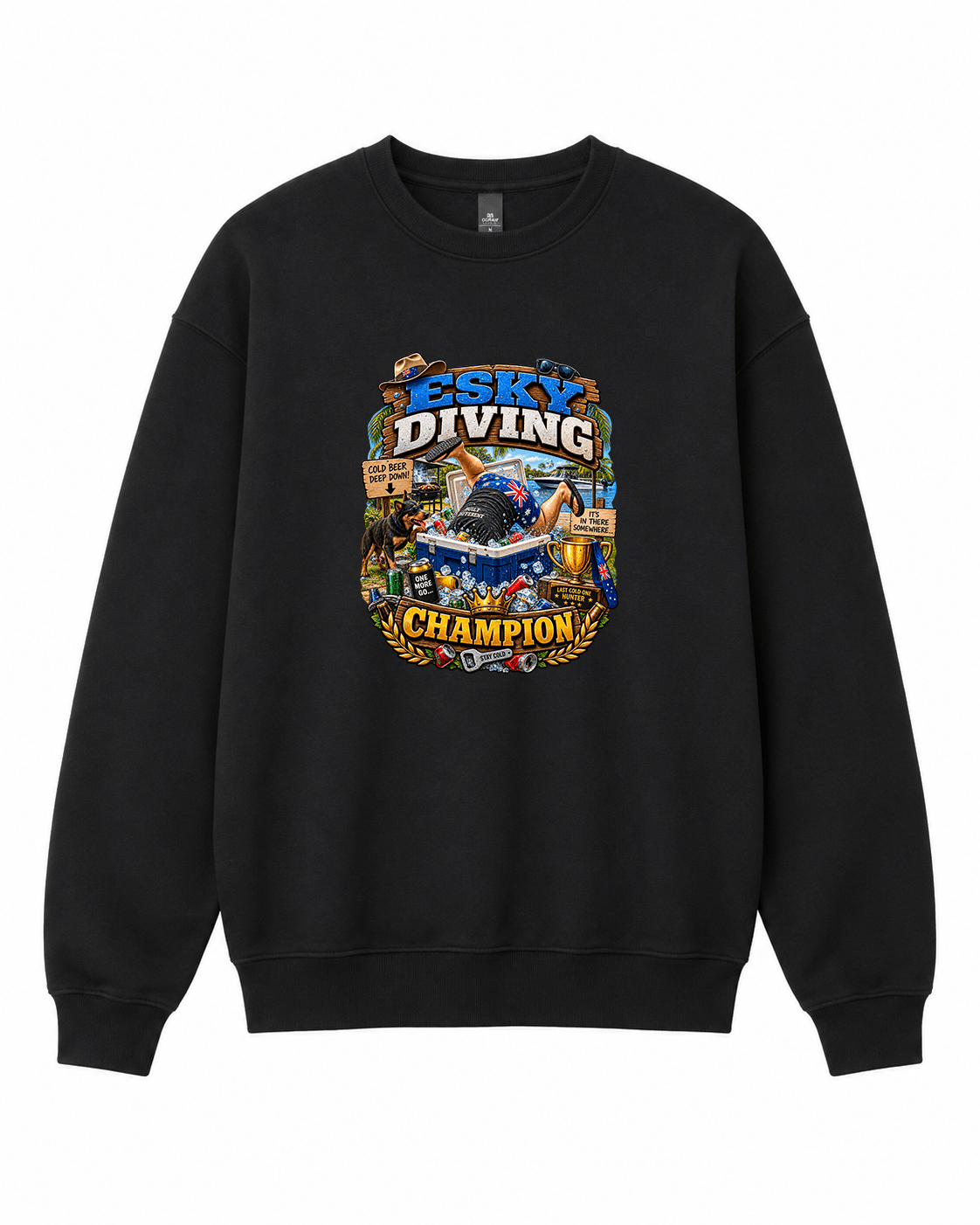 Esky Diving Champion Crewneck Sweatshirt - Built Different Goods