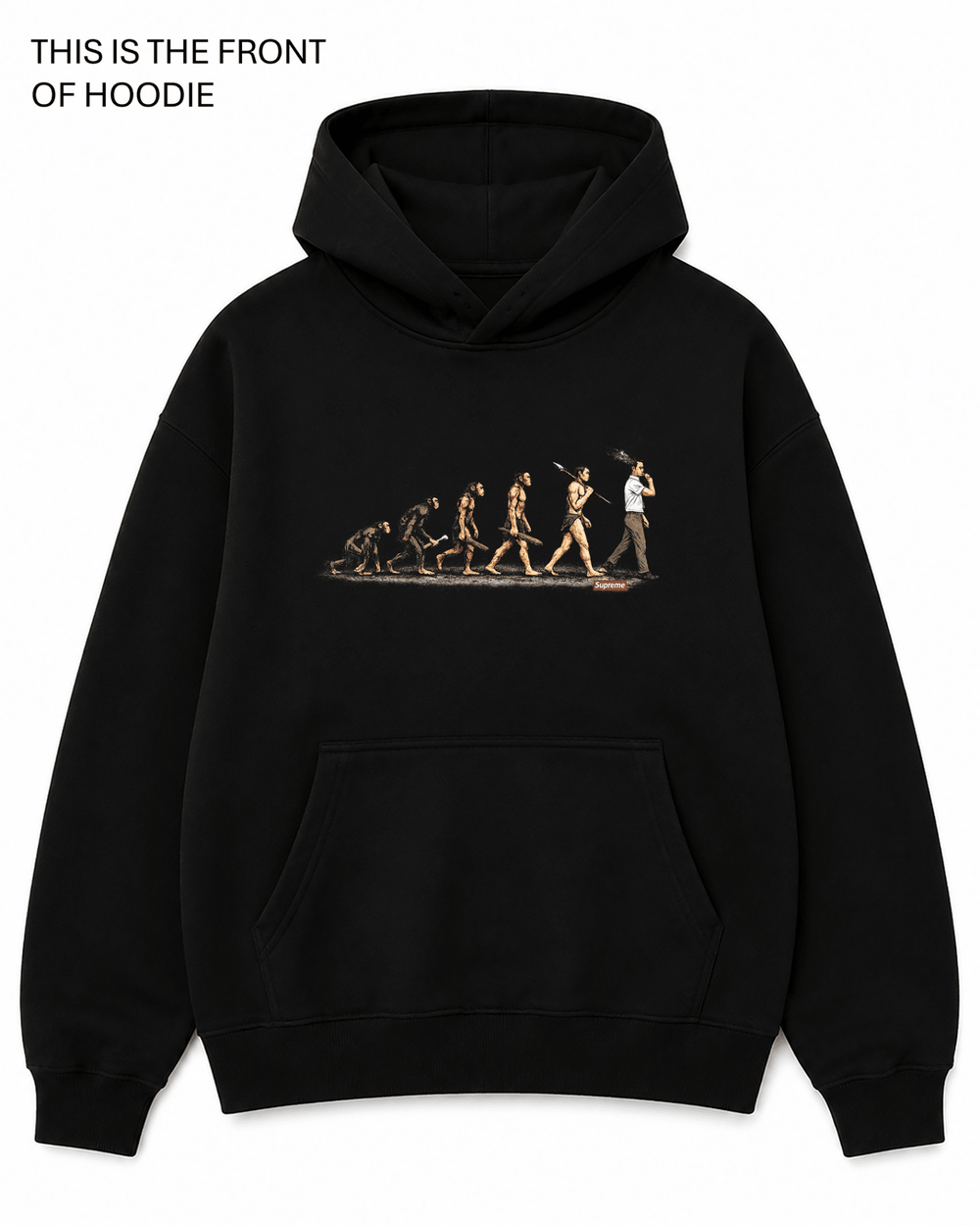 Evolution Graphic Hoodie - Built Different Goods