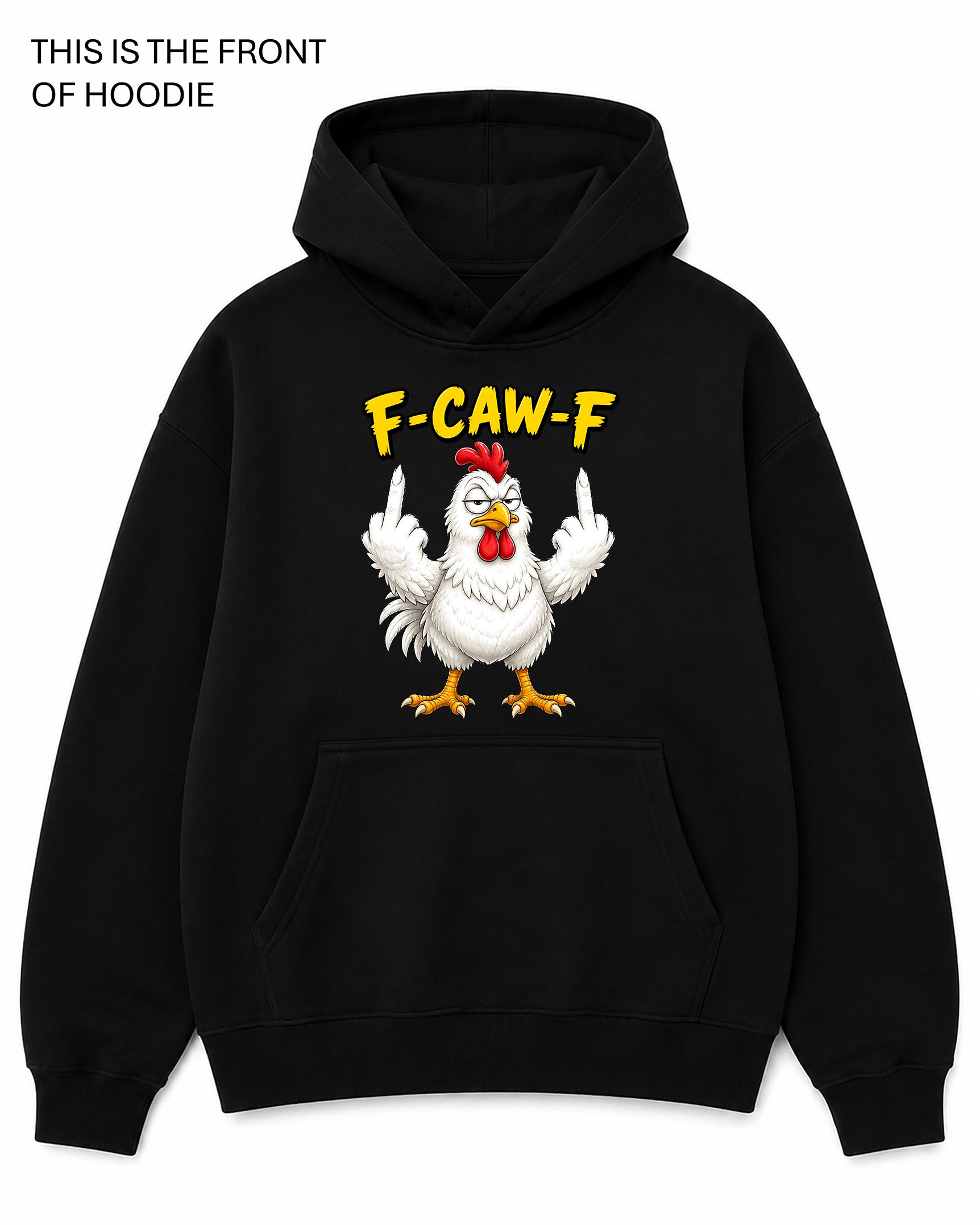 F-CAW-F Graphic Hoodie - Built Different Goods