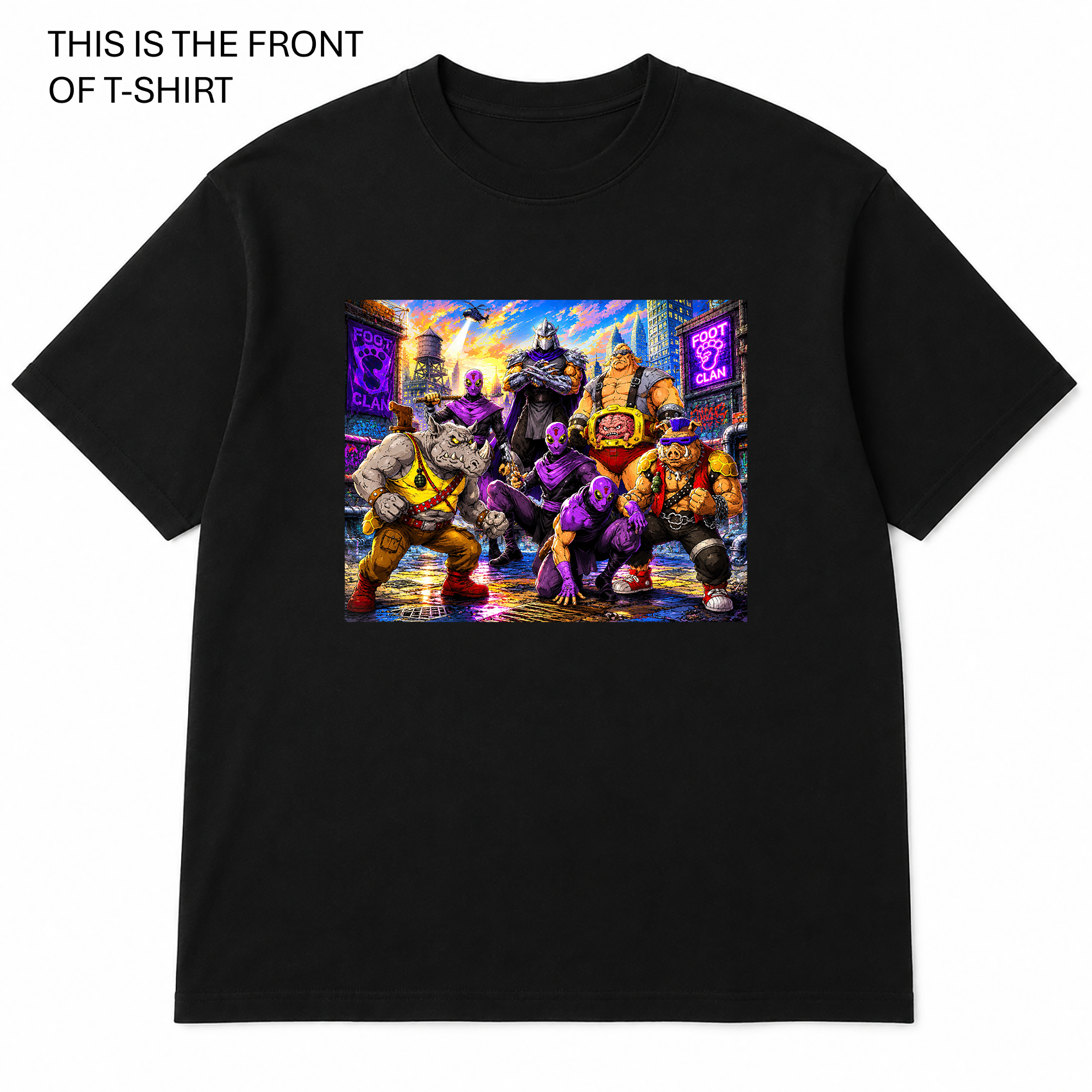 BDG Graphic T-Shirt - TMNT Footclan