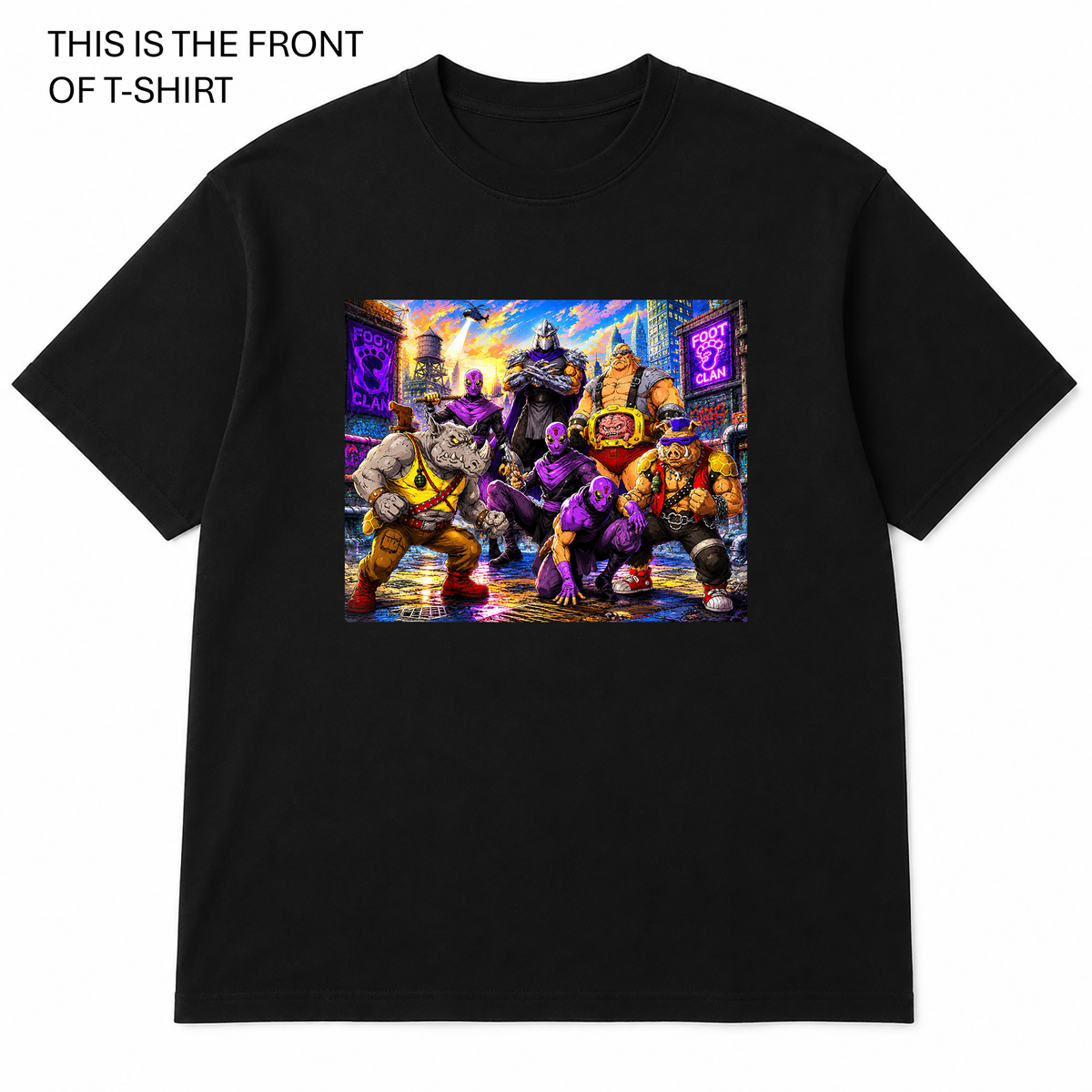 BDG Graphic T-Shirt - TMNT Footclan