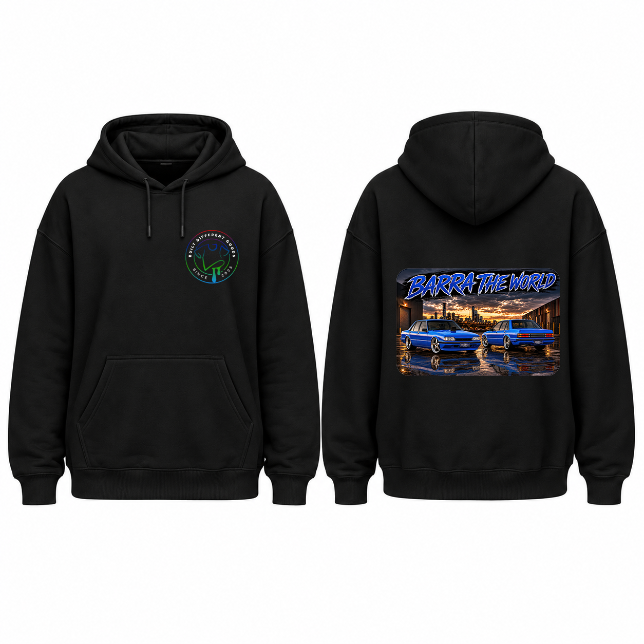 BDG Graphic Hoodie - Ford Falcon XF - Barra the World