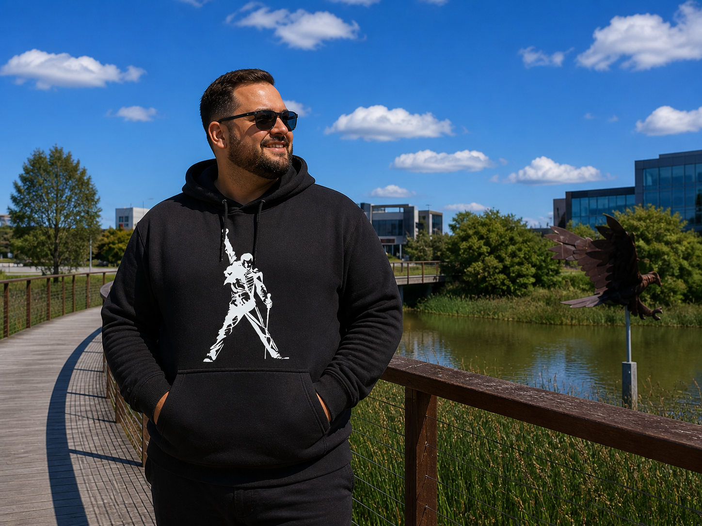 BDG Graphic Hoodie - Freddie Mercury