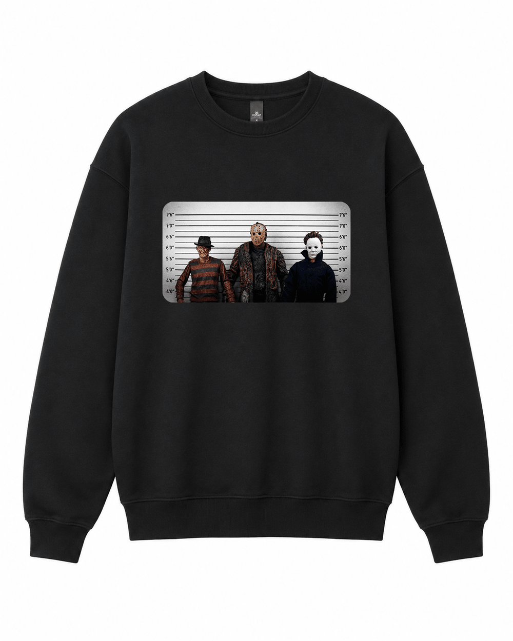 Freddy, Jason and Michael Lineup Crewneck Sweatshirt - Built Different Goods