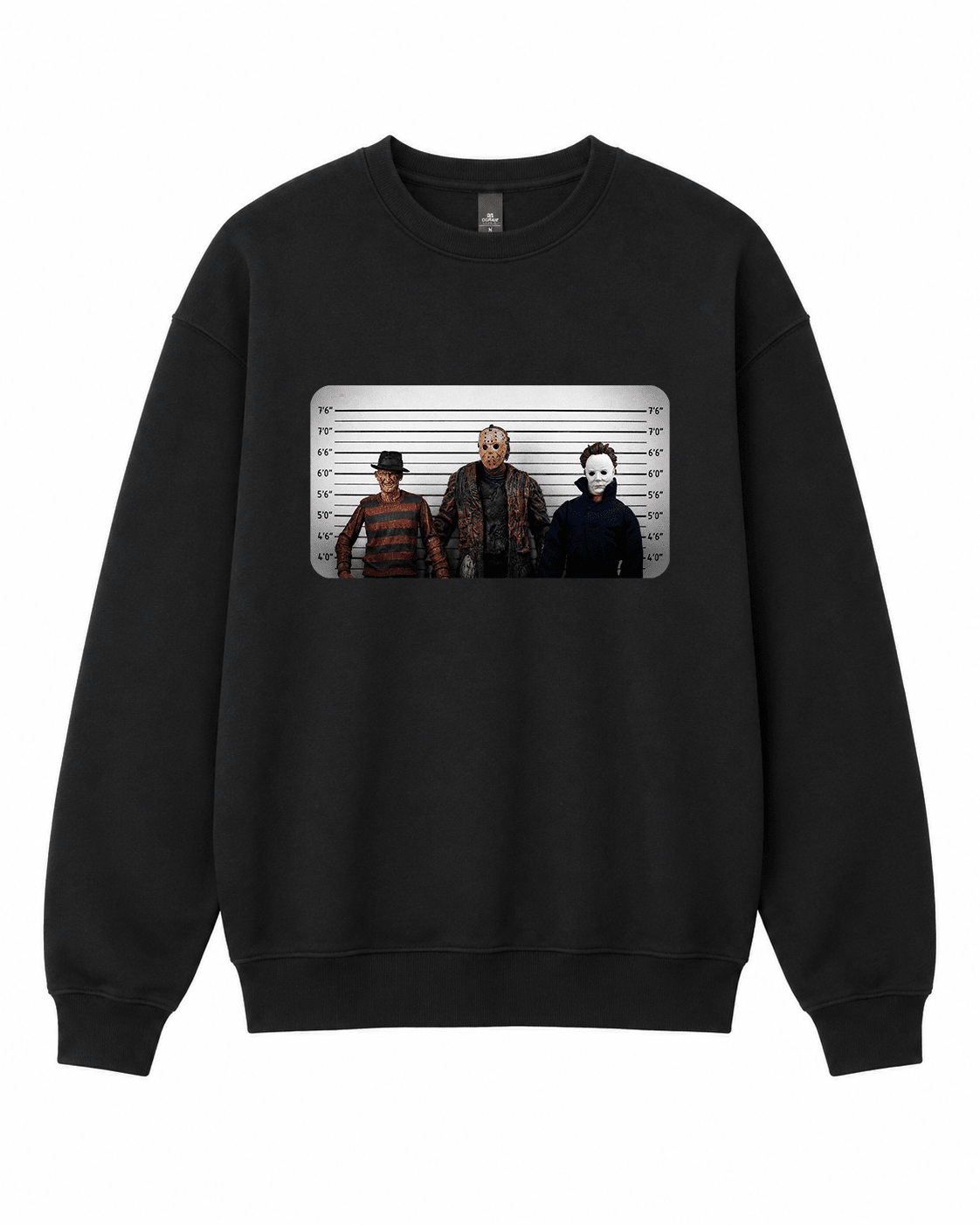Freddy, Jason and Michael Lineup Crewneck Sweatshirt - Built Different Goods