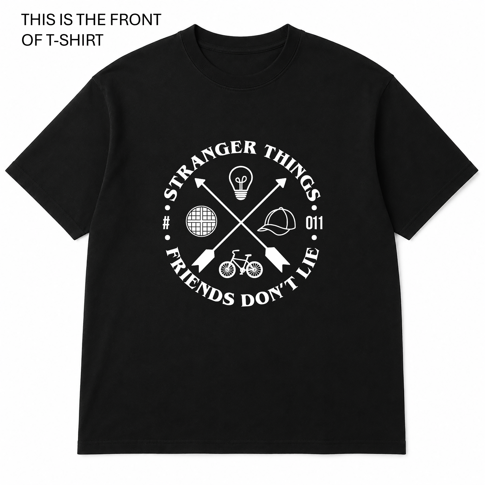 BDG Graphic T-Shirt - Stranger Things - Friends Don't Lie