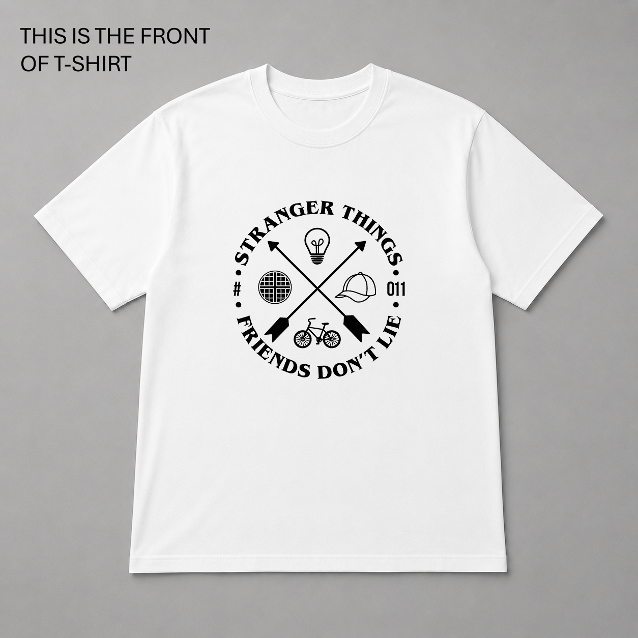 BDG Graphic T-Shirt - Stranger Things - Friends Don't Lie