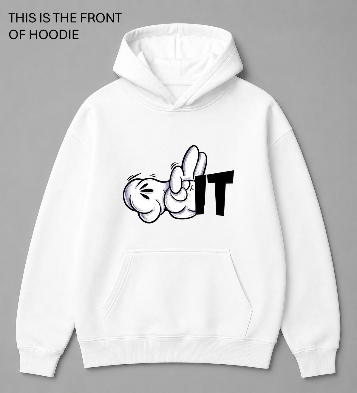 BDG Graphic Hoodie - F#^k It