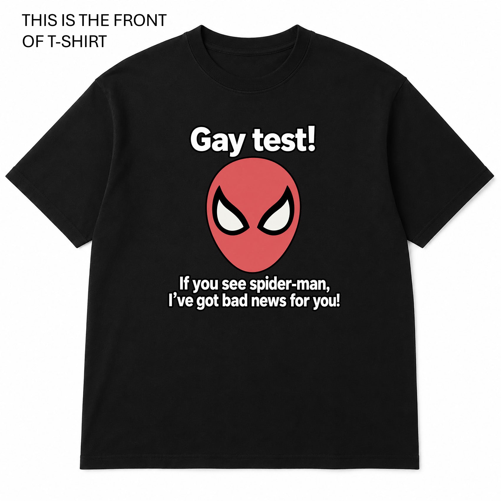 Gay Test Graphic T-Shirt - Built Different Goods