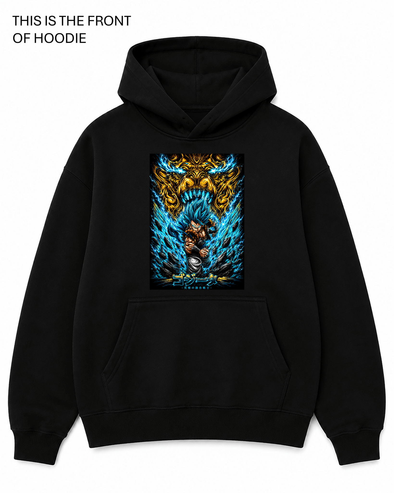 Gogeta Graphic Hoodie - Built Different Goods