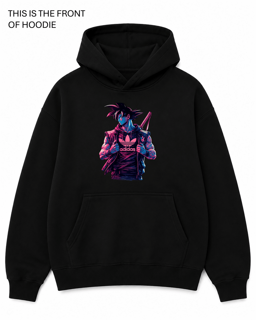 Goku 2 Graphic Hoodie - Built Different Goods