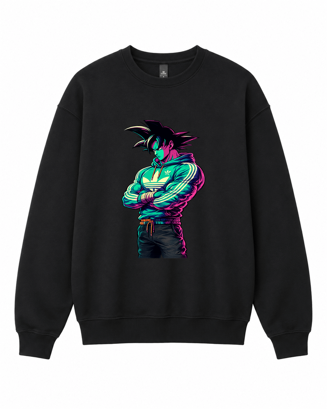 Goku Graphic Crewneck Sweatshirt - Built Different Goods