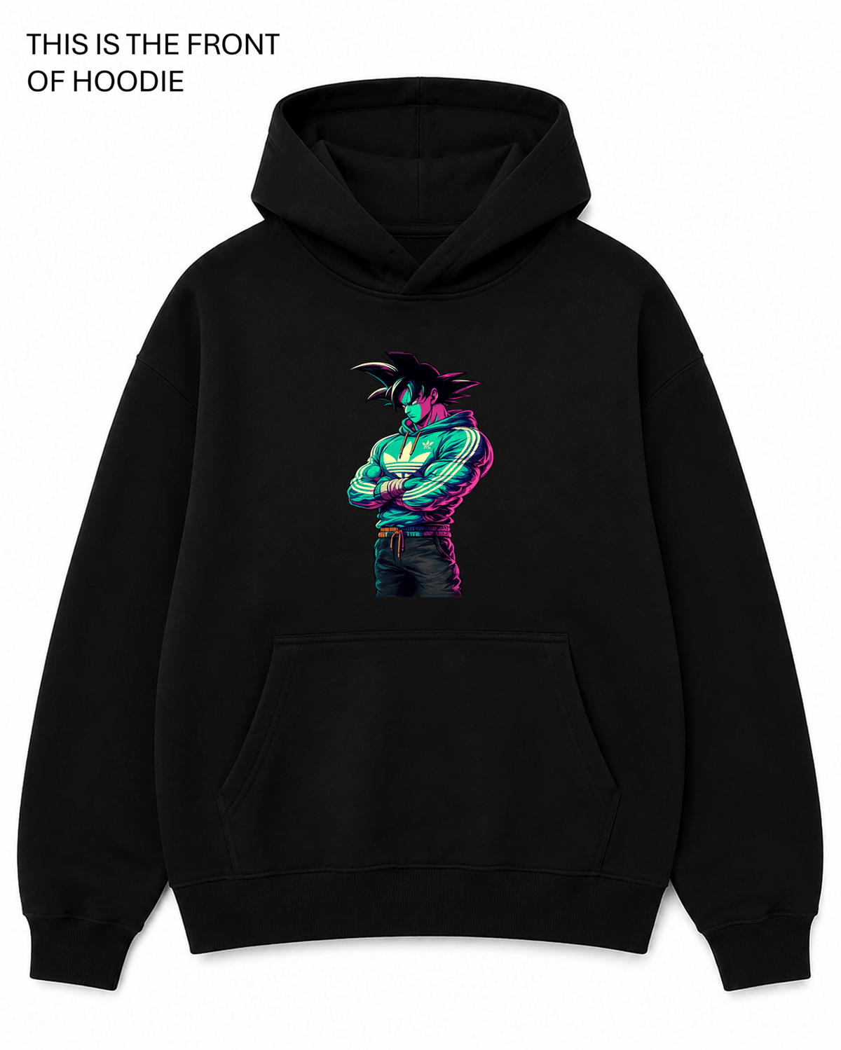Goku Graphic Hoodie - Built Different Goods