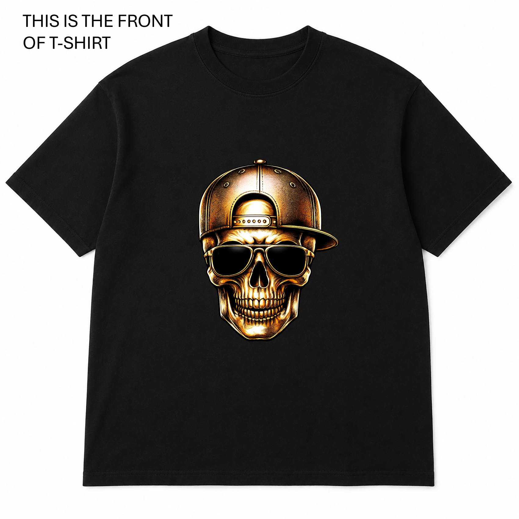 BDG Graphic T-Shirt - Gold Skull