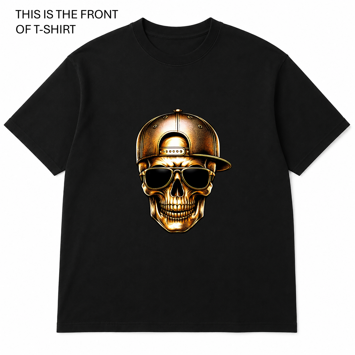 BDG Graphic T-Shirt - Gold Skull
