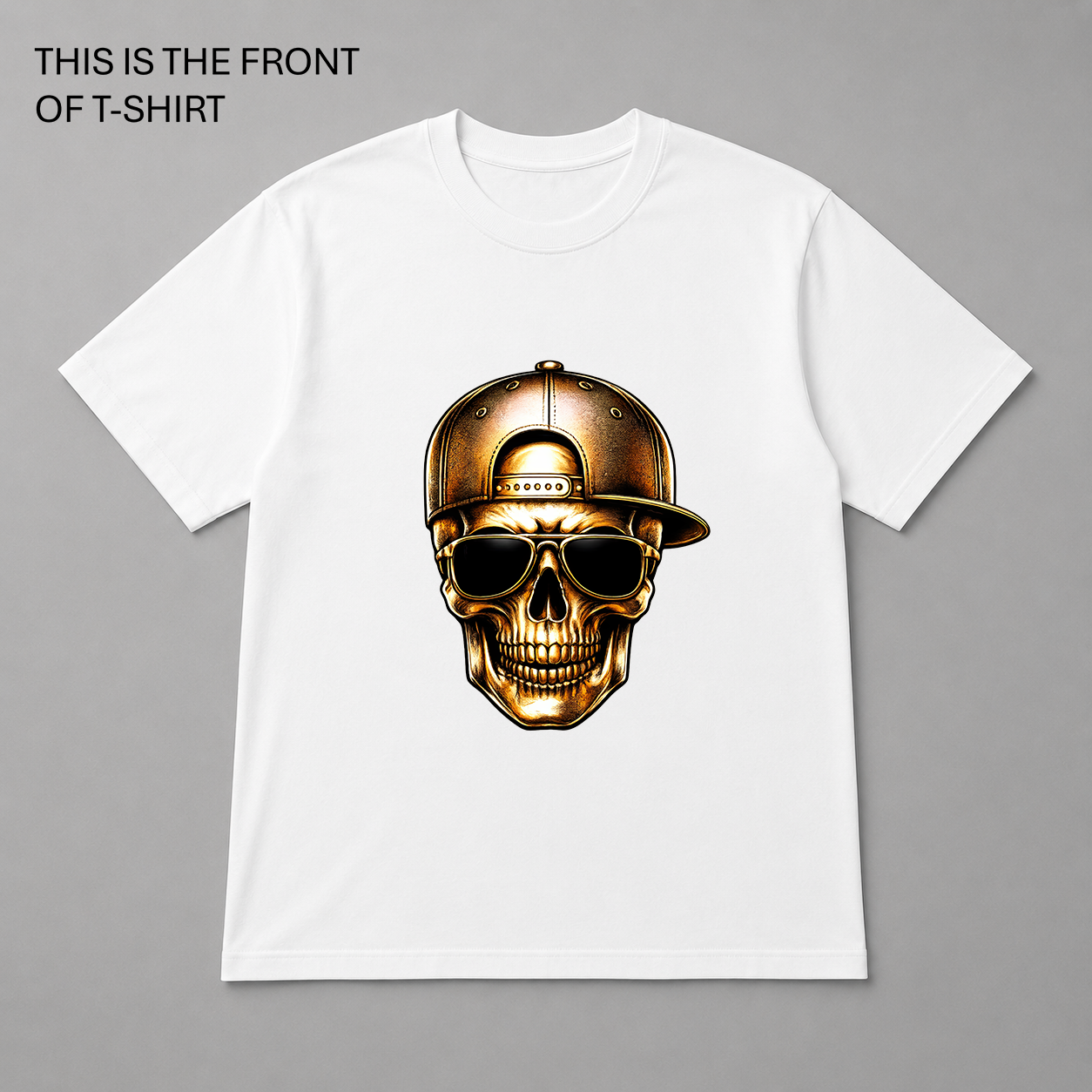 BDG Graphic T-Shirt - Gold Skull
