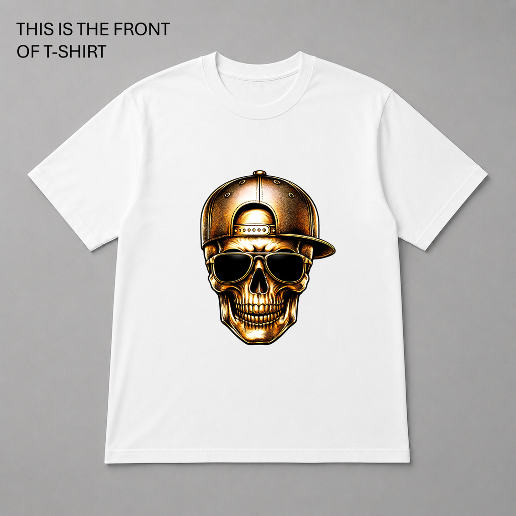 BDG Graphic T-Shirt - Gold Skull