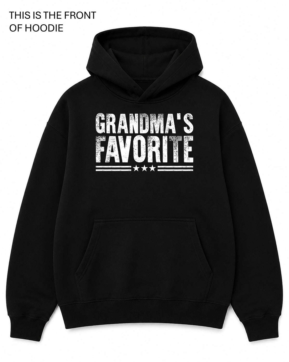Grandma's Favourite Graphic Hoodie - Built Different Goods