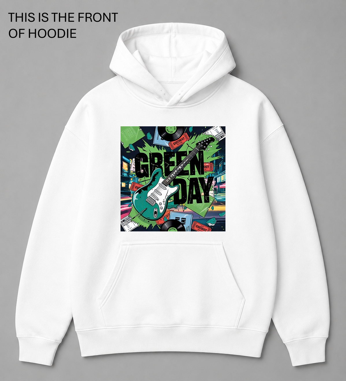 BDG Graphic Hoodie - Greenday