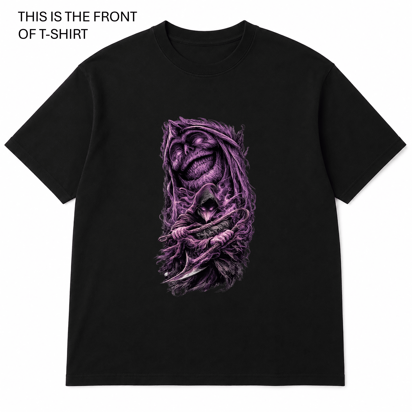 Grim Reaper Graphic T-Shirt - Built Different Goods