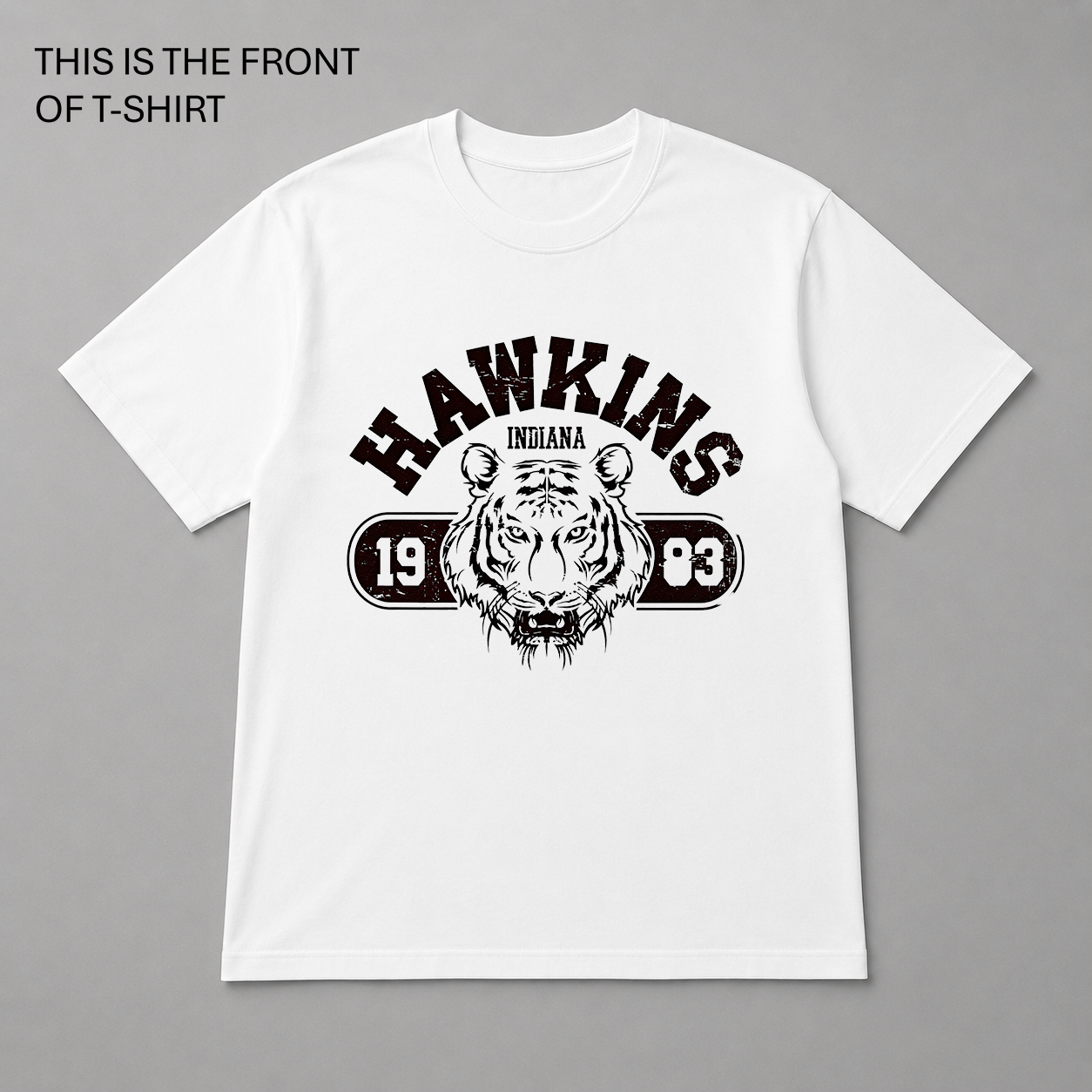 BDG Graphic T-Shirt - Stranger Things - Hawkins Indiana