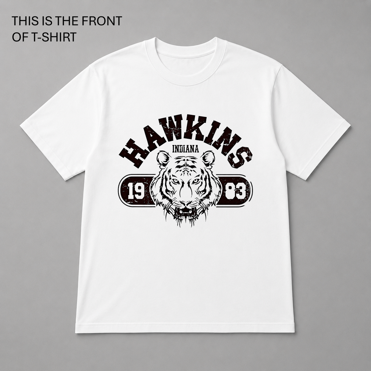 BDG Graphic T-Shirt - Stranger Things - Hawkins Indiana
