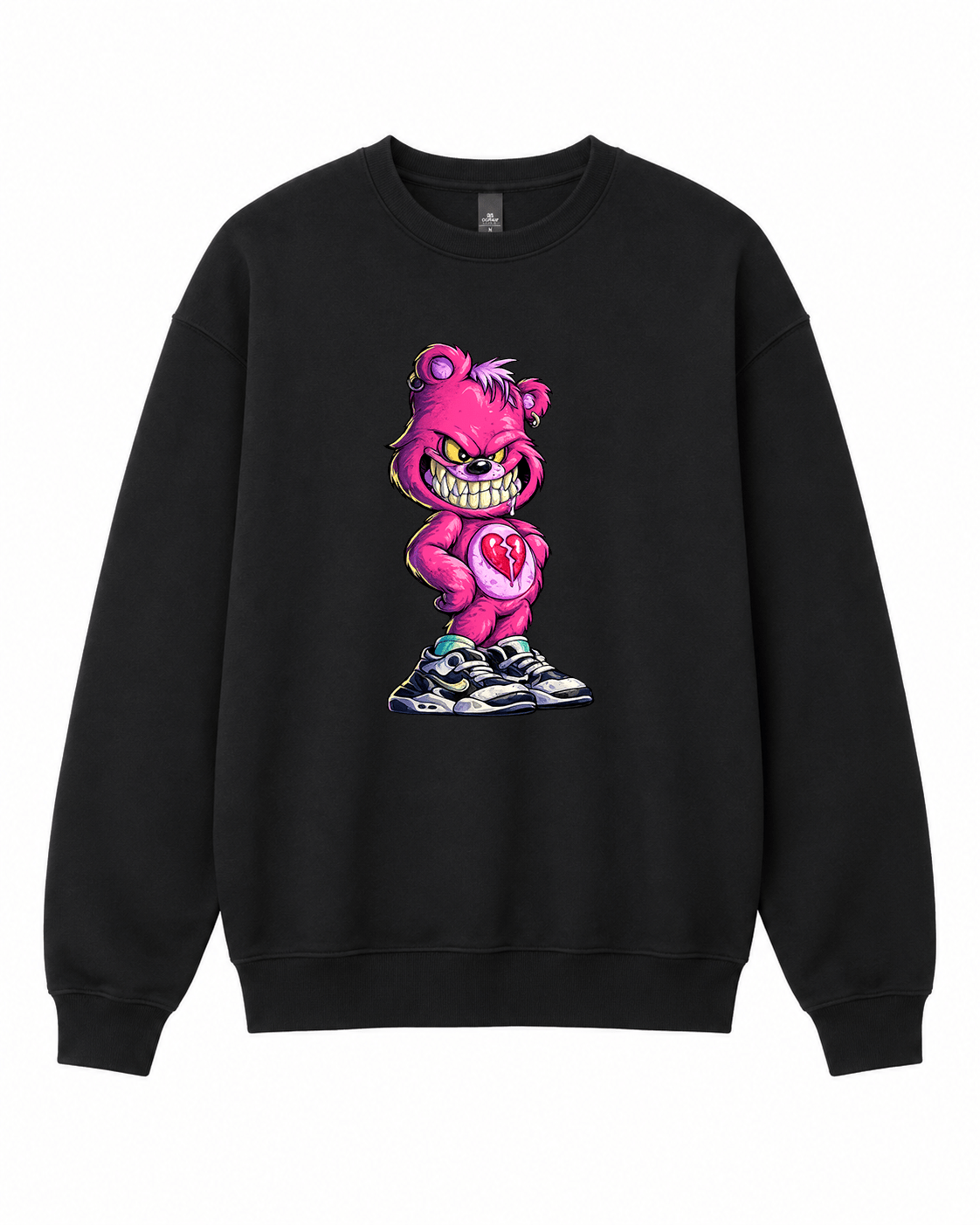 Heartbroken Care Bear Crewneck Sweatshirt - Built Different Goods