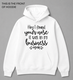 BDG Graphic Hoodie - Hey, i found your nose
