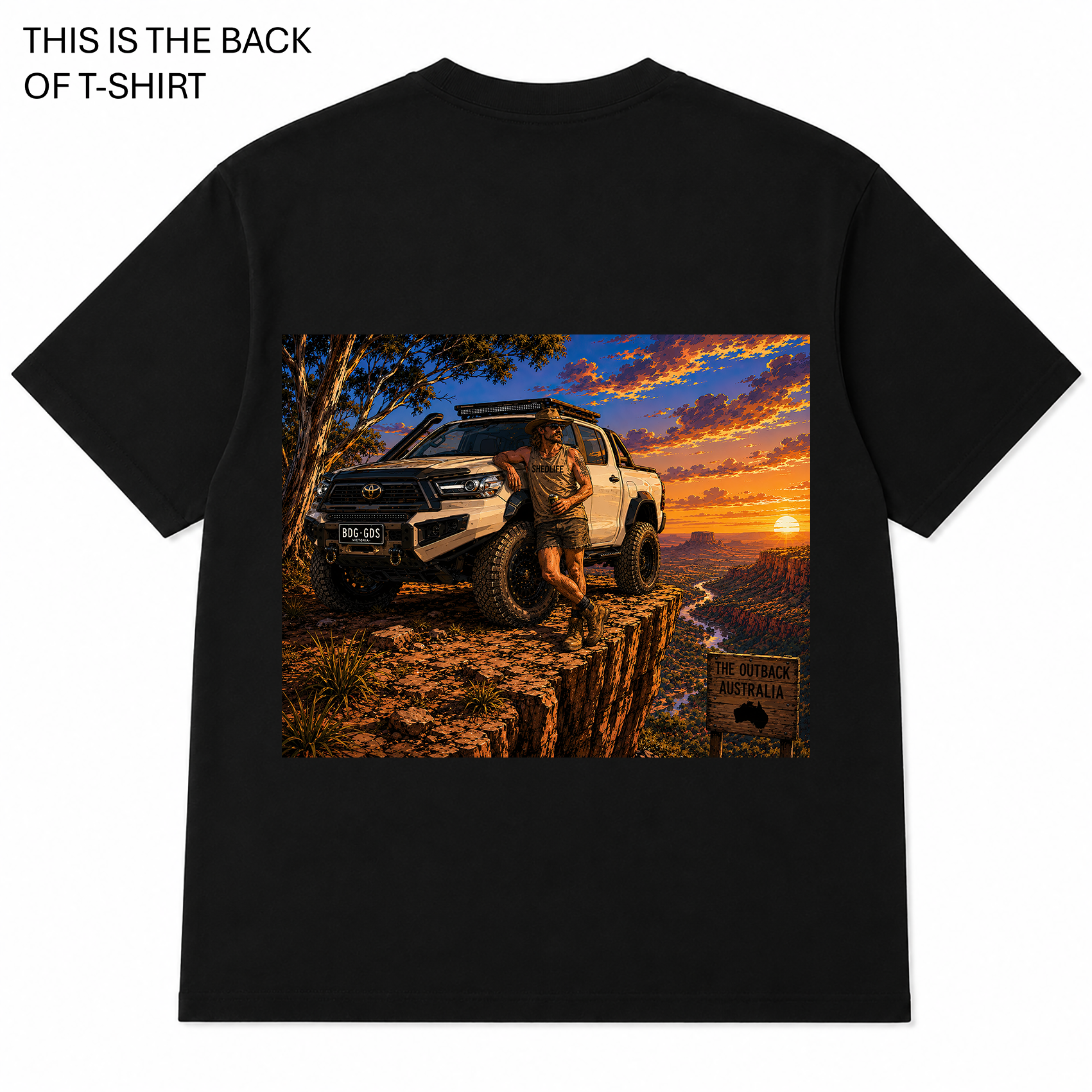 BDG Graphic T-Shirt - Hilux Rogue Mud Series