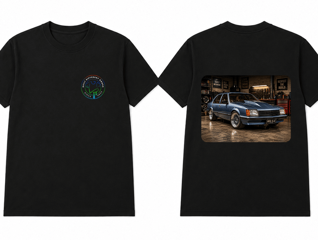 Holden VB Commodore T-Shirt - Built Different Goods