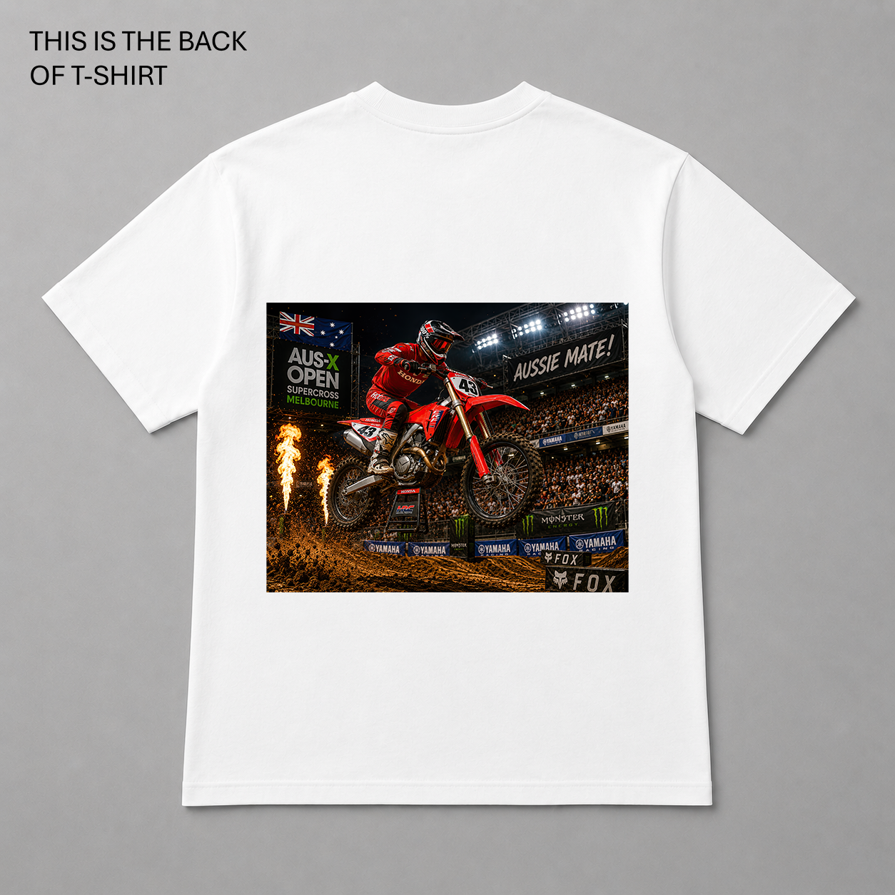 BDG Graphic T-Shirt - Honda CRF450 Mud Series