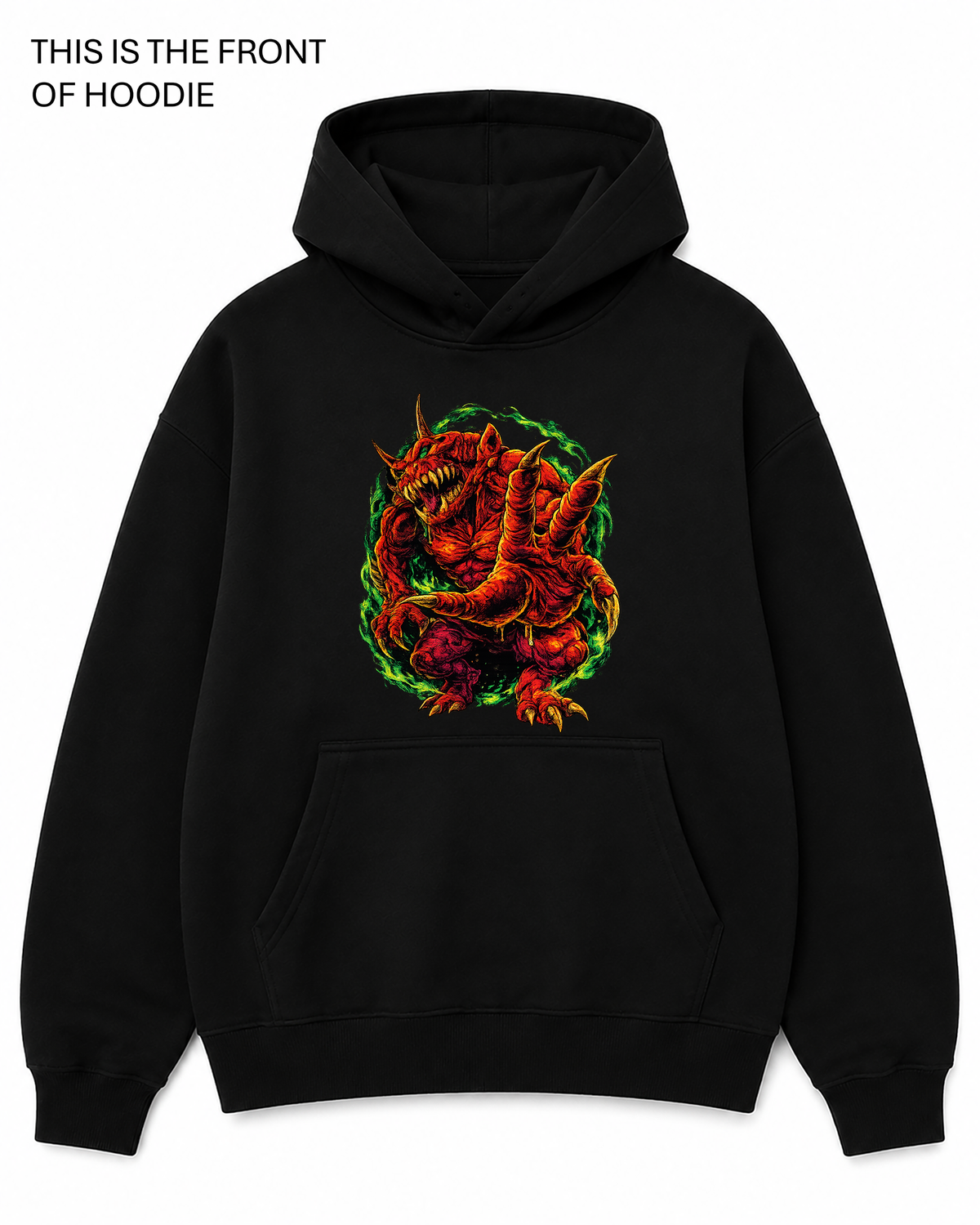 BDG Graphic Hoodie - Beast