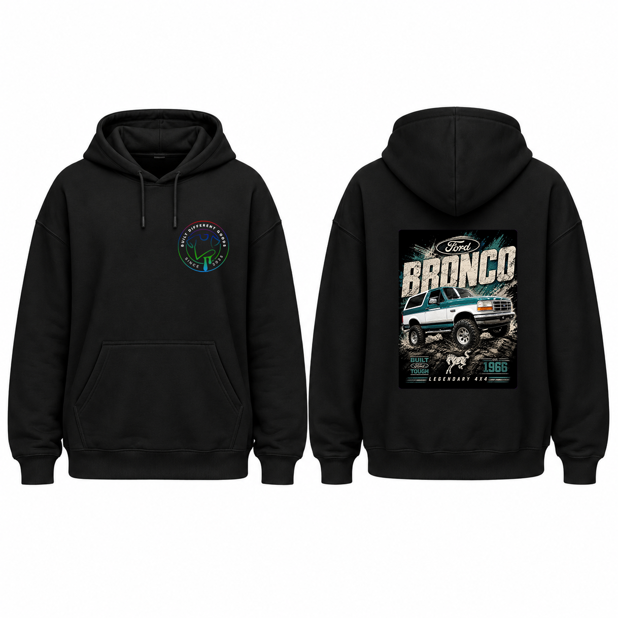 BDG Graphic Hoodie - Ford Bronco Est 1966