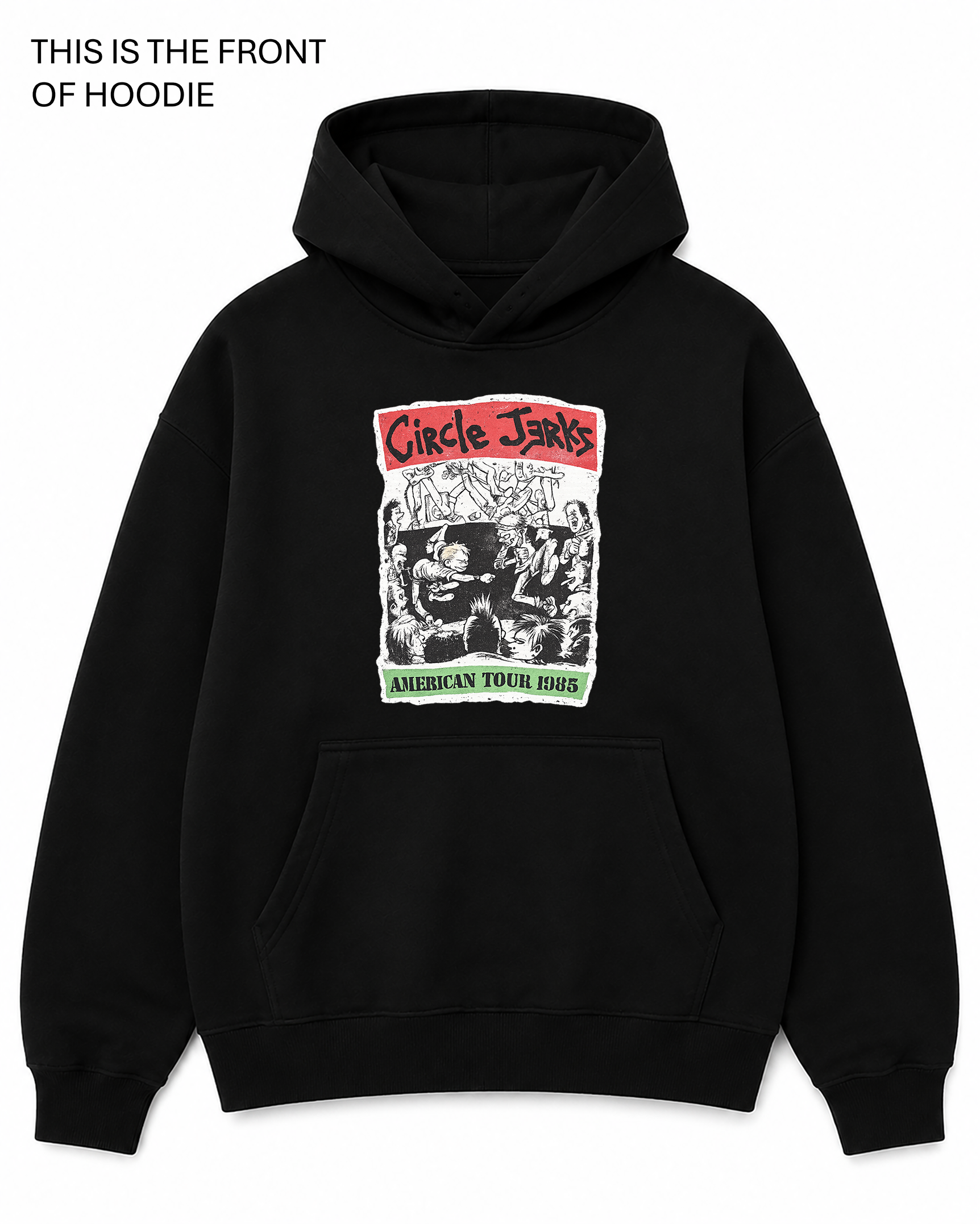 BDG Graphic Hoodie - Circle Jerks