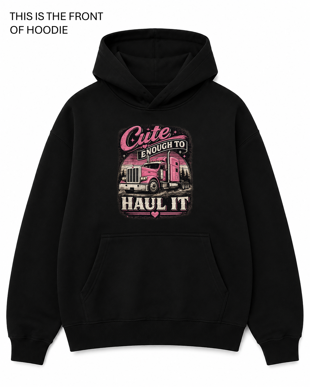 BDG Graphic Hoodie - Cute Enough to Haul it